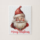 Search for santa puzzles Illustration