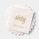 Search for 60th anniversary napkins Chic