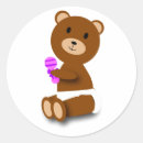 Search for baby rattle stickers Bear