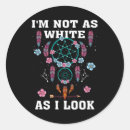 Search for native american day stickers White