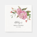 Search for pink floral napkins Floral bridal shower