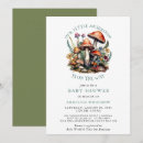 Search for mushroom baby shower invitations Enchanted