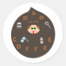 Search for dad coffee stickers Funny