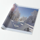 Search for snow scene wrapping paper Mountains