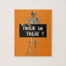 Recherche de crâne humain puzzles Halloween