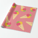 Recherche de glaces papier cadeau Girl