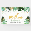 Search for jungle baby shower banners Tropical