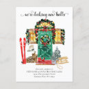 Search for change of address christmas postcards Winter