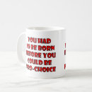 Search for anti abortion mugs Christian