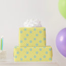 Recherche de fleurs pastel papier cadeau Rétro