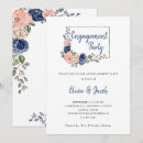 Search for geometric engagement party invitations Blush pink