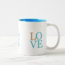 Recherche de pêche et blanc tasses Typographie