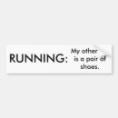 Search for funny running bumper stickers Car