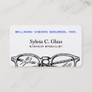 Recherche de visuels cartes visite Opticien