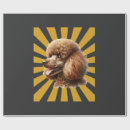 Search for standard poodle wrapping paper Puppy