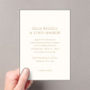Search for ivory square wedding invitations Simple