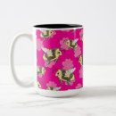 Recherche de arrière plan jaune tasses Floral