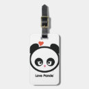 Recherche de panda bagages étiquettes Amour