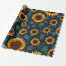 Search for sunflower wrapping paper Happy birthday
