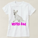 Search for terrier tshirts Westie