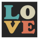 Recherche de rétro typographie posters Amour