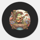 Search for playing banjo stickers Frog