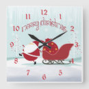 Search for santa claus clocks Sleigh