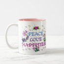 Recherche de pacifiste tasses Symbole de paix