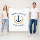 Search for white anchor blankets Nautical