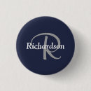 Recherche de bleu marine blanc badges Typographie