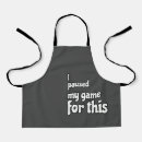 Search for gaming aprons For kids