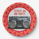Search for 1980 paper plates Boombox