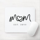 Search for mothers day mousepads Typography