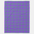 Search for purple plaid blankets Pattern