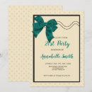Search for green 21st birthday invitations Pink