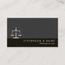 Search for justice business cards Attorney