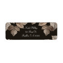 Search for oak leaf return address labels Autumn
