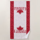 Search for flag beach towels Maple leaf