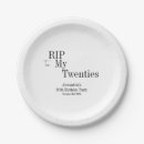 Search for gothic halloween paper plates Black and white