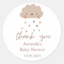 Search for rain baby shower stickers Hearts