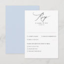 Search for dusty blue rsvp cards Simple