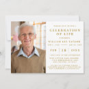 Search for gold funeral invitations Simple