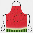 Search for watermelon seeds aprons Red