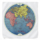 Search for world map bandanas globe