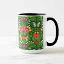 Search for red butterflies mugs Botanical