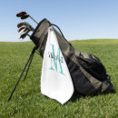Search for monogrammed golf towels Dad