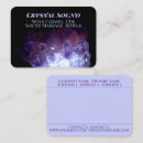 Search for crystal business cards Esoteric