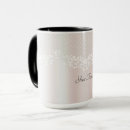 Recherche de dentelle florale tasses Moderne
