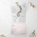 Search for tri fold invitations Floral