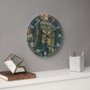 Search for christmas wreath clocks Winter